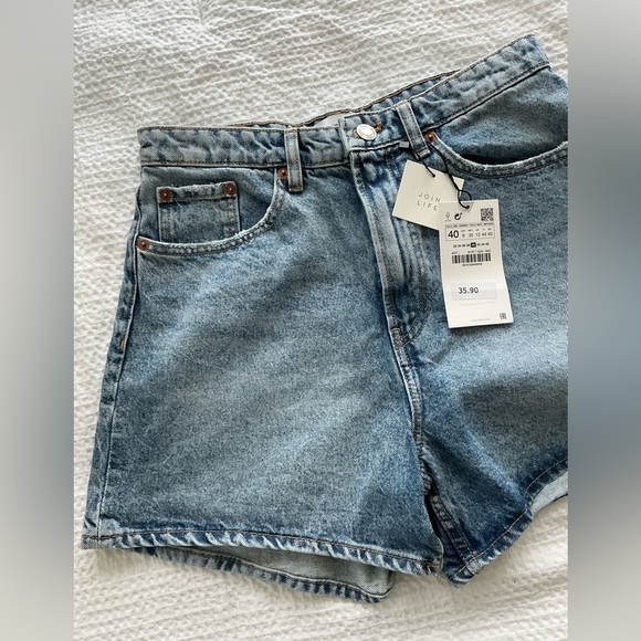 NWT Zara Jean Shorts - Picture 2 of 5